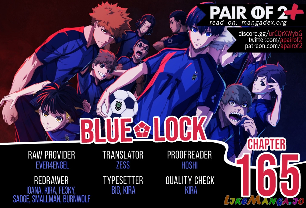 Blue Lock Chapter 165 image 01